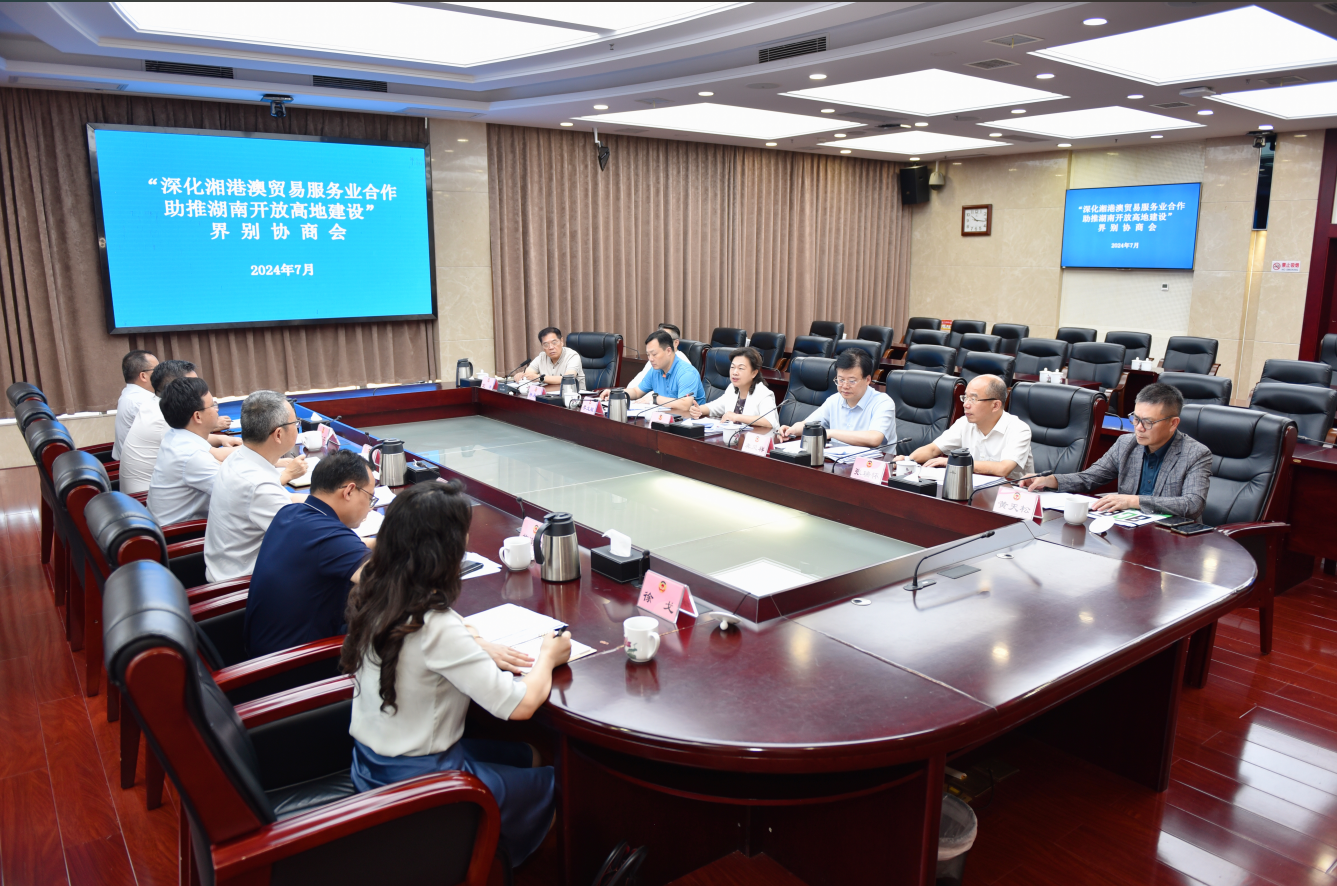 北冰建言：以科技合作為抓手，助推湘港澳服務(wù)貿(mào)易發(fā)展